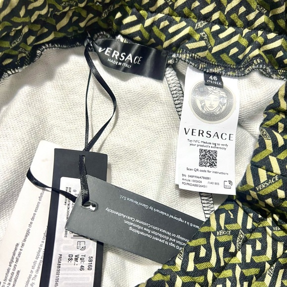 * AUTHENTIC/GENUINE NEW WITH TAGS VERSACE Monogram Track/Lounge Pants!!! - Picture 1 of 9